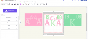 aka svg rhinestone template canvas