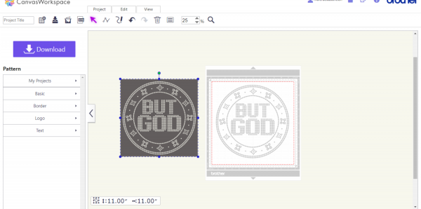 religious rhinestone svg CANVAS