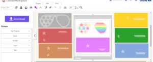 gay pride rhinestone template svg canvas min